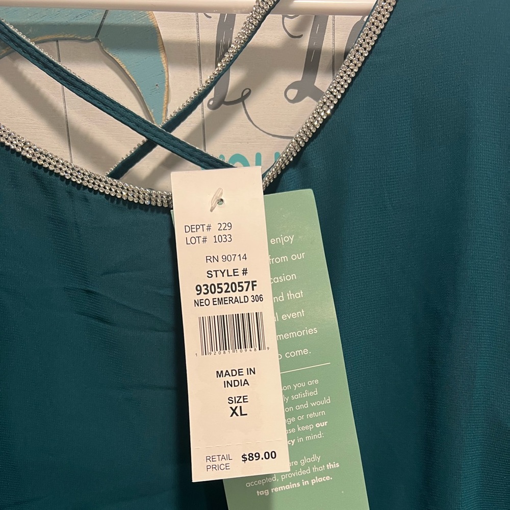 Emerald Green Party dress